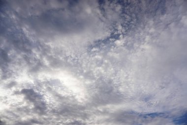 Clouds in blue sky, Nice nature background