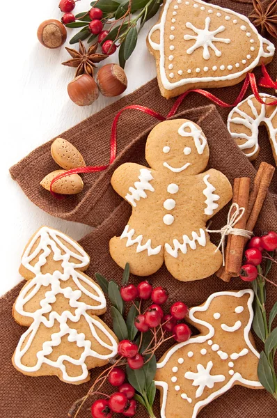 Gingerbread cookies — Stock Photo, Image