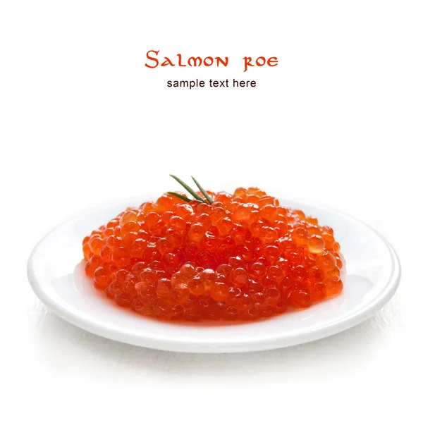 Salmon caviar — Stock Image Salmon caviar Royalty Free Stock Images