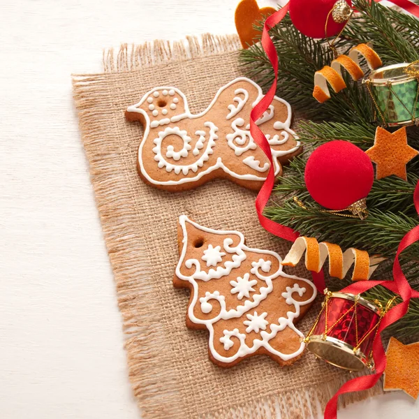 Gingerbread cookies — Stock Photo, Image