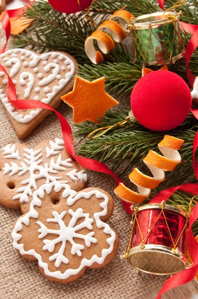 Gingerbread cookies — Stock Photo, Image