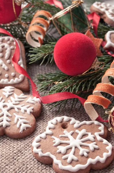 Gingerbread cookies — Stock Photo, Image