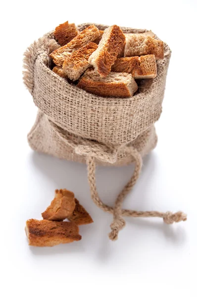 Кусочки ржаного хлеба — стоковое фото