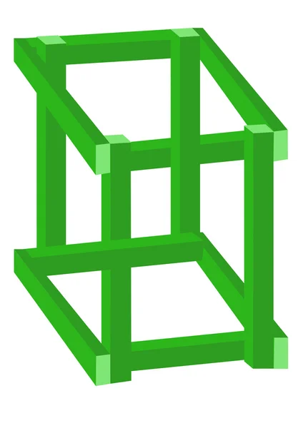Forma cubica — Foto Stock