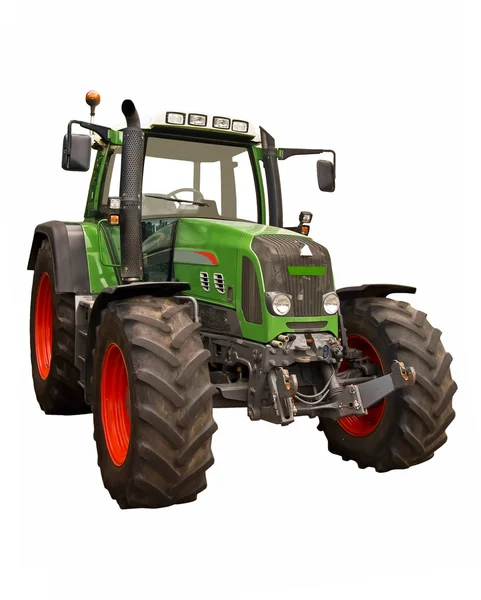 Green farm tractor — Stock Photo, Image