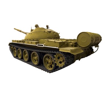Old military tank clipart