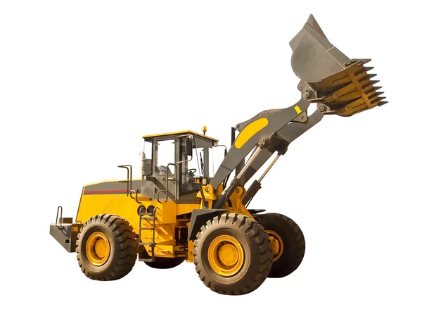 Stora bulldozer — Stockfoto