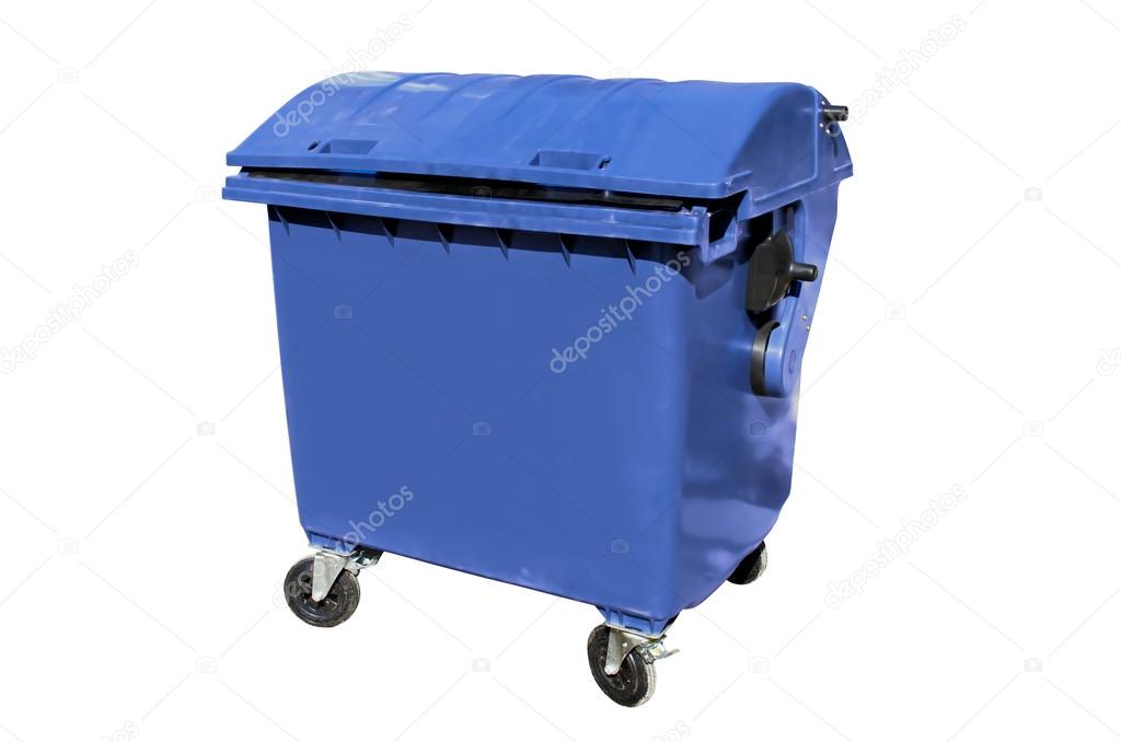 Plastic disposal container