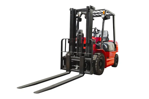 Powerful Electric Forklift Front View — Stock fotografie