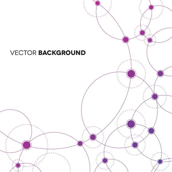 Abstraktní sítě design — Stockový vektor