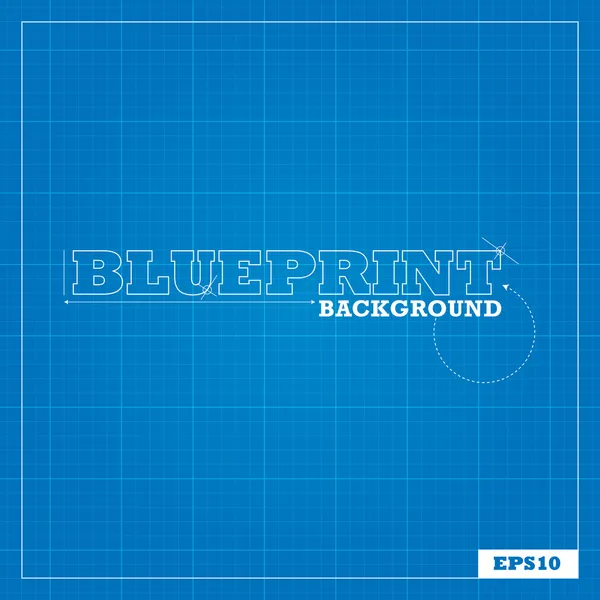 Blueprint Background — Stock Vector