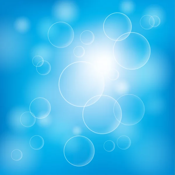 Bubbles Background — Stock Vector