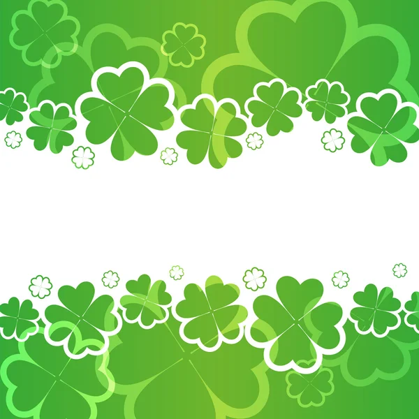 Hintergrund zum St. Patricks Day — Stockvektor