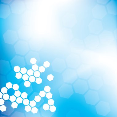 soyut altıgen arka plan