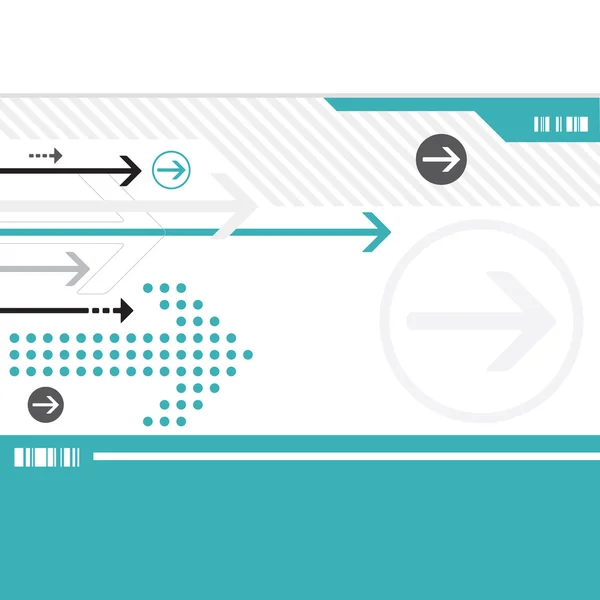現代の矢印の背景 — ストックベクタ