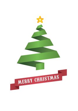 Şerit Noel ağacı