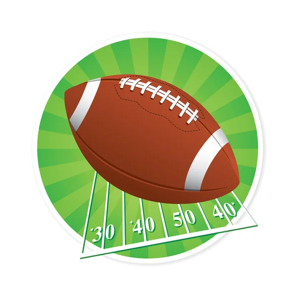 American Football — Stock Vector