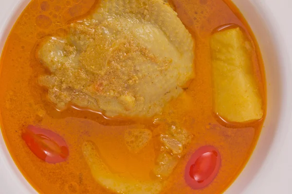 Pollo al curry amarillo —  Fotos de Stock