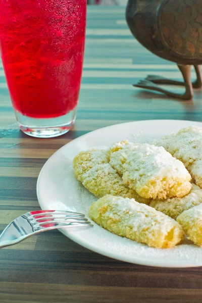 Thai dessert  on the table — Stock Photo, Image