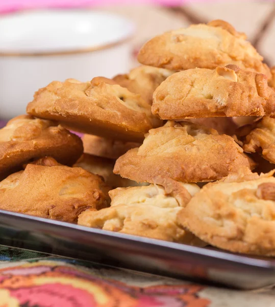 Galletas y té — Foto de Stock