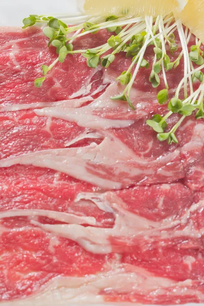 Slices of beef sirloin steak — Stock Photo, Image