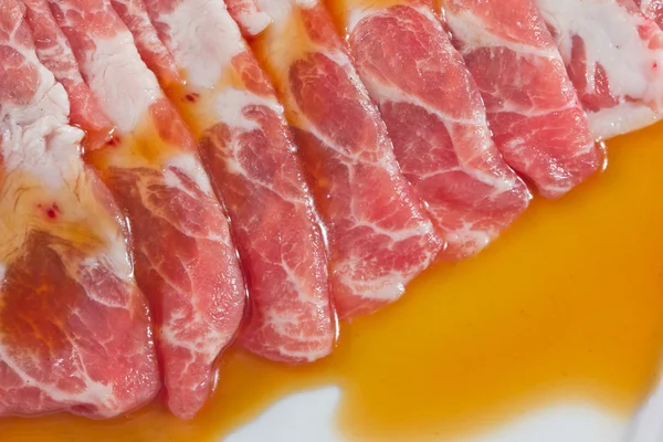 Carne de porco Kurobuta — Fotografia de Stock