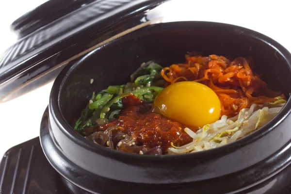 Nourriture coréenne, Riz Mixte Bibimbab — Photo