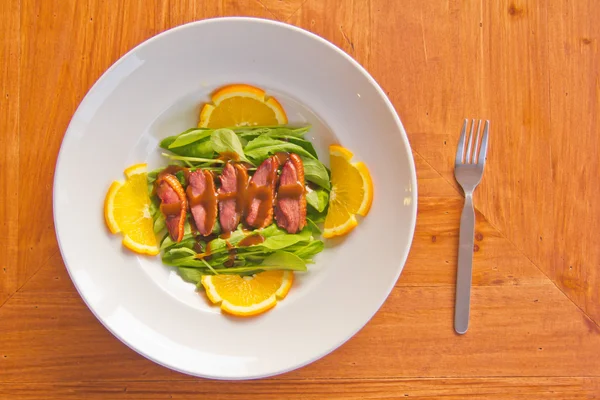 Ayam goreng dengan lemon — Stok Foto