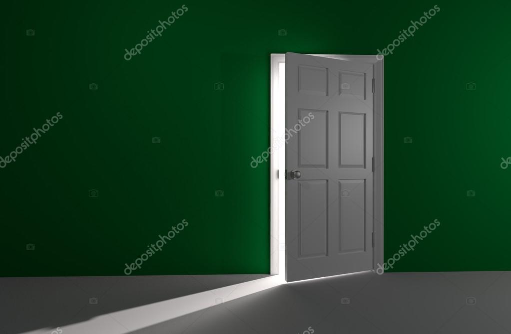 Open Door With Incoming Light Stock Photo By C Befehr