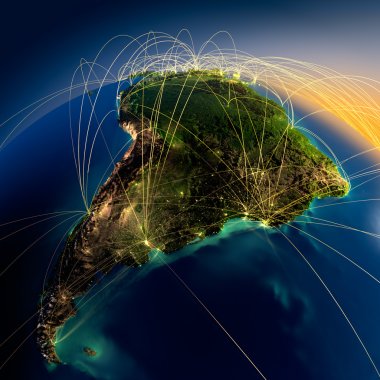 Güney Amerika'nın ana hava yolları