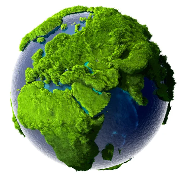 Green Planet Earth — Stock Photo, Image