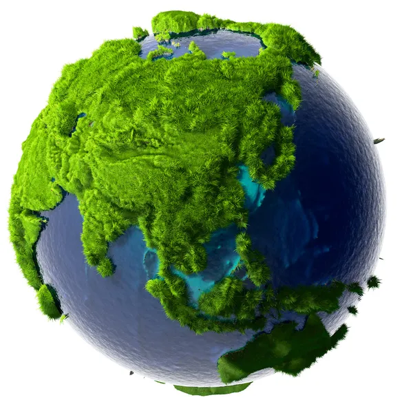 Green Planet Earth — Stock Photo, Image