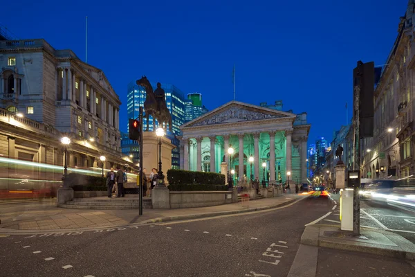 The Royal Stock Exchange, Londra, Inghilterra, Regno Unito — Foto Stock