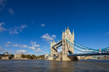 The famous Tower Bridge in London, UK clipart