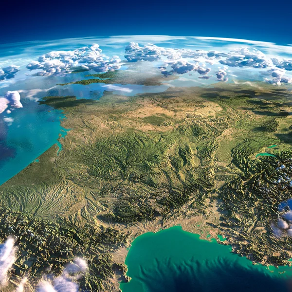 Frammenti del pianeta Terra. Francia — Foto Stock