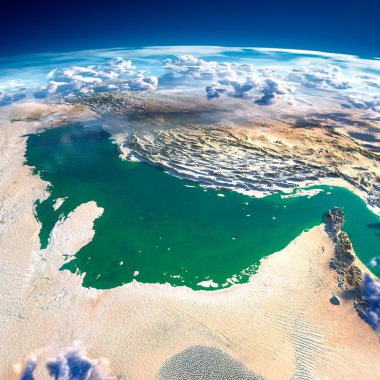 Dünya gezegeni, parçaları. Basra Körfezi