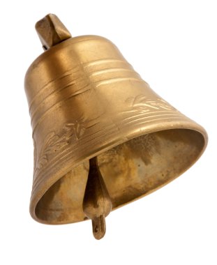 Gold bell clipart