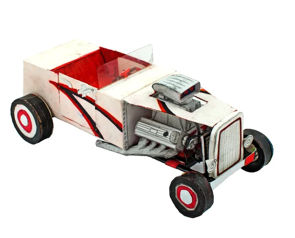 Paper car model — Stock Photo, Image