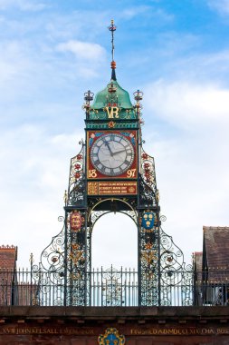Eastgate clock, Chester, UK clipart
