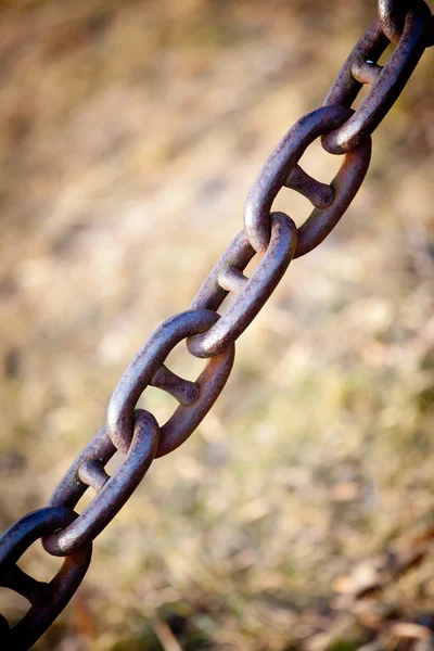 Catena arrugginita — Foto Stock