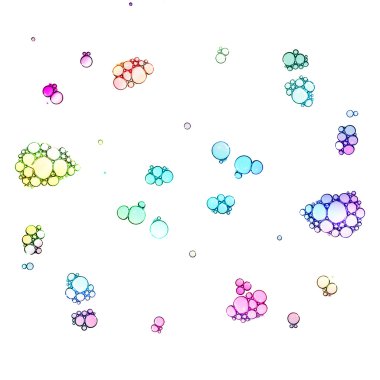 Sabun köpükleri Arkaplanı