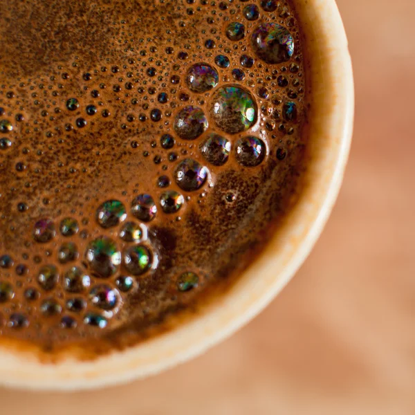 Macro of cofee cup — Stock Photo, Image