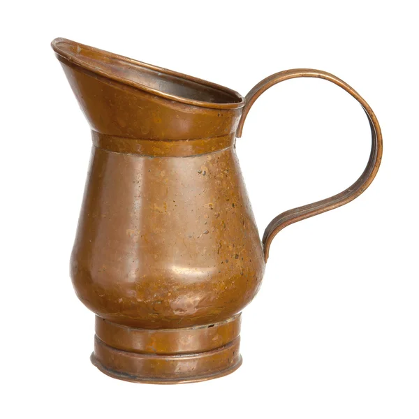 Tin pitcher — Stock Photo, Image