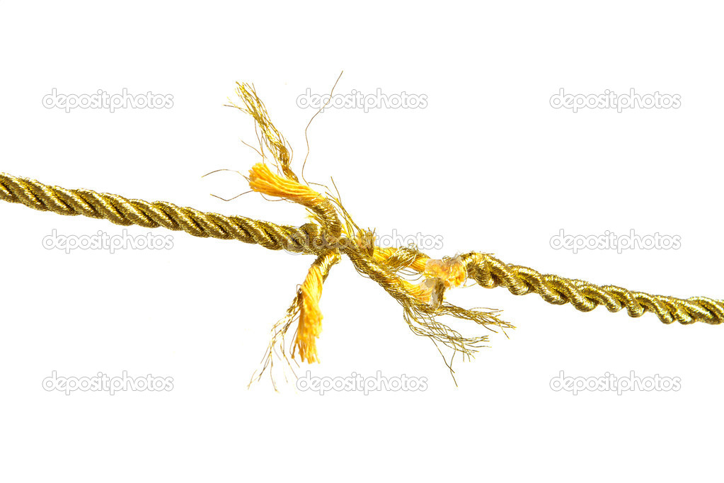 Torn Gold rope