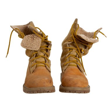 eski sarı Ayakkabı