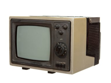 eski taşınabilir tv seti