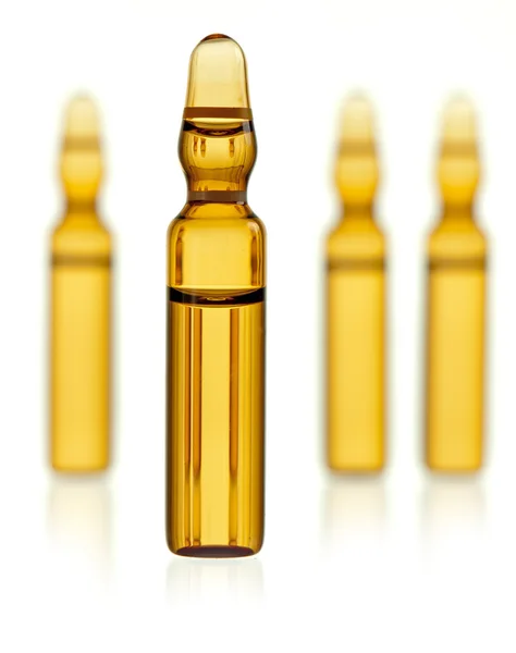 Ampoule containing medicament — Stock Photo, Image