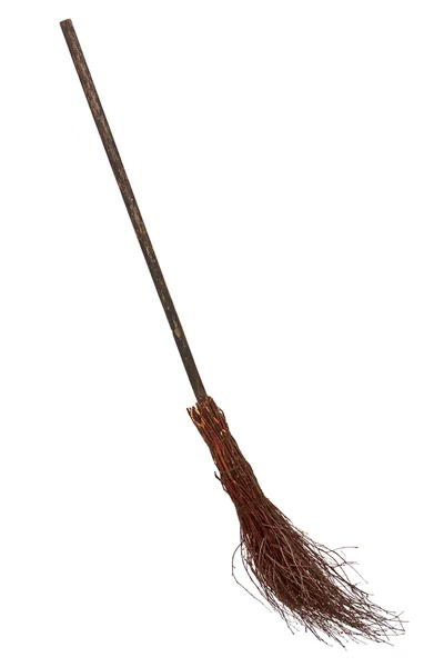 Wicked broom isolated — Stock Photo, Image