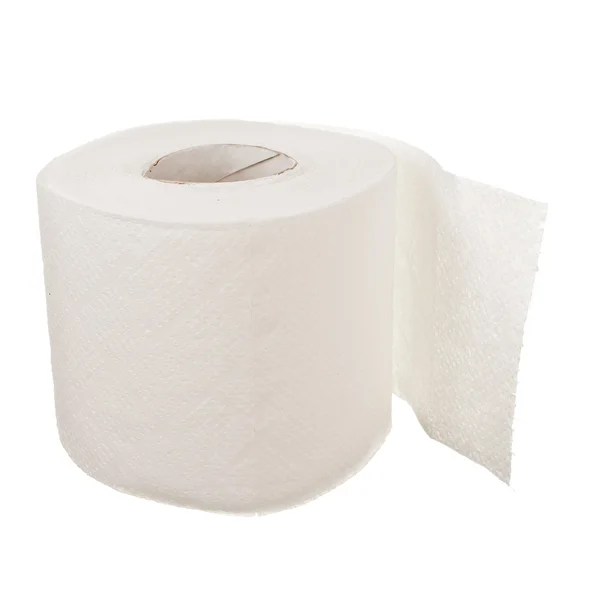 Roll of toilet paper isolated — Stock Photo, Image