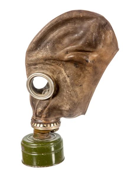 Old used gas mask — Stock Photo, Image